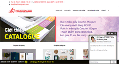 Desktop Screenshot of inanhoangnam.com